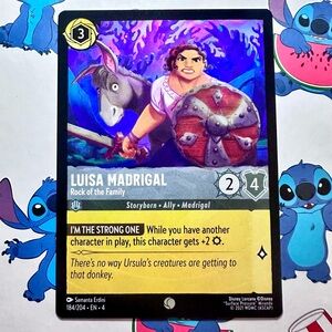 luisa madrigal 184/204 [encanto] - common — disney lorcana: ursula’s return